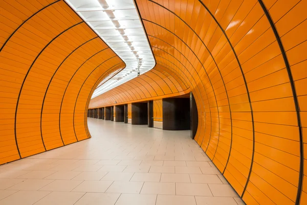 Marienplatz underground station in Munich, Germany — Stock Photo, Image