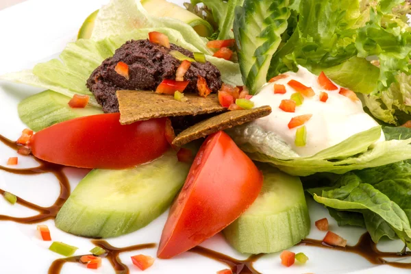 Vegan plantaardige salade — Stockfoto