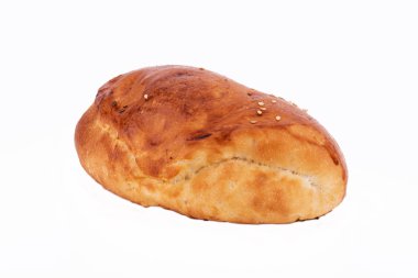 Puf böreği izole beyaz
