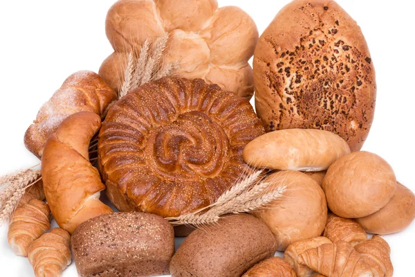 Still life of different kinds of bread — Stock Photo, Image
