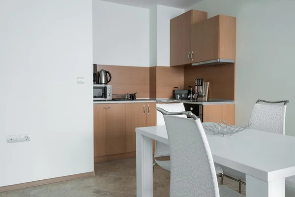Interior dapur putih — Stok Foto
