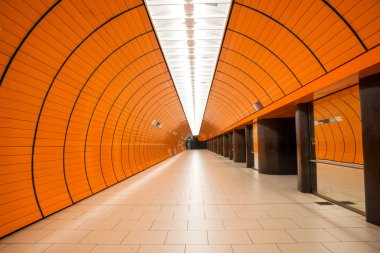 Marienplatz metro istasyonu Münih, Almanya