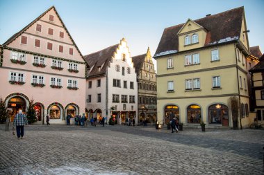 Rothenburg - Almanya'da ortaçağdan kalma şehir