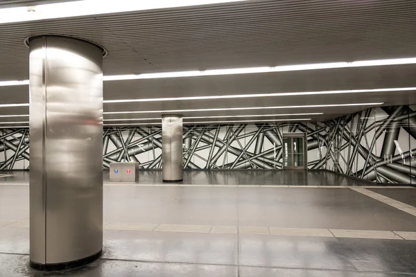 Estación de metro en Viena, Austria —  Fotos de Stock