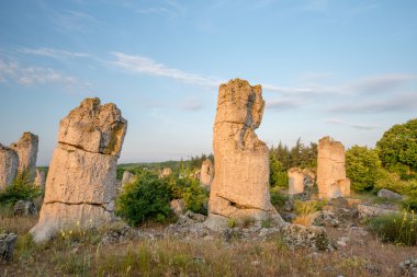 Pobiti kamani - Bulgaristan Varna yakınındaki fenomen kaya oluşumları