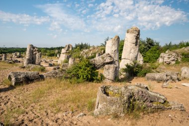 Pobiti kamani - Bulgaristan Varna yakınındaki fenomen kaya oluşumları