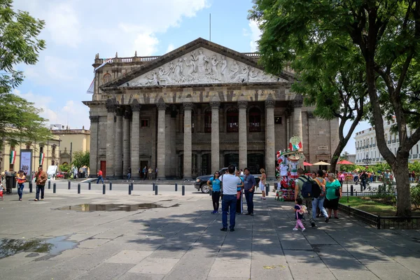 Teatro Degollado. Guadalajara, Jalisco. — Stock Fotó