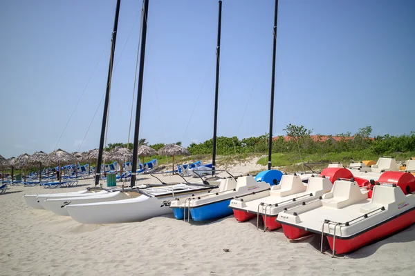 Varadero boats in Cuba — Stock Photo, Image