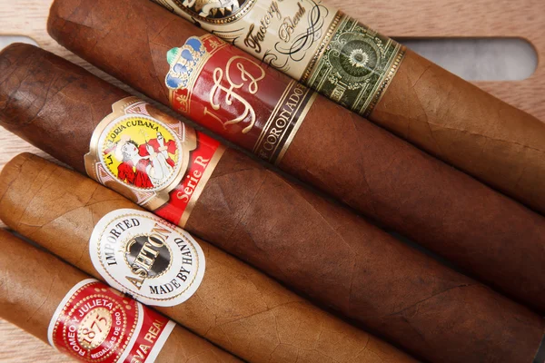 World cigars Close-Up — Stock Photo, Image