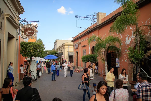 Tlaquepaque Jalisco sokak — Stok fotoğraf