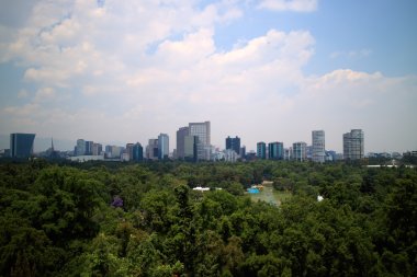 Skyline in Mexico City clipart