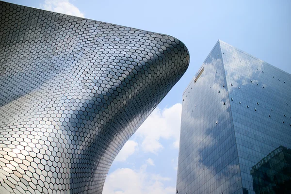 Edifícios soumaya e carso — Fotografia de Stock