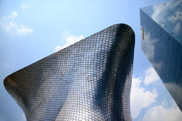 Soumaya and Carso Buildings — Stock Photo, Image