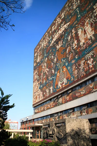 Hoofdbibliotheek, Unam campus — Stockfoto