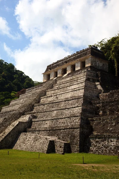 Templo de las Inscripciones. Templo de inscrição Imagens De Bancos De Imagens