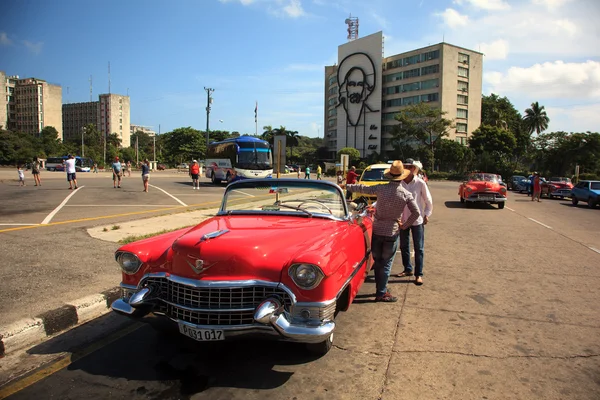 Taxi driver a Cuba — Foto Stock