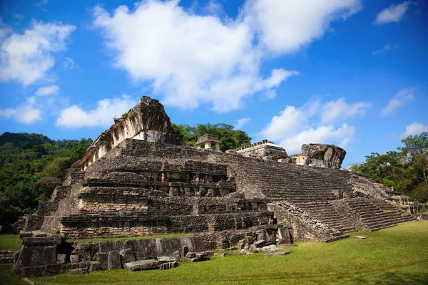 O Palácio, Palenque . — Fotografia de Stock