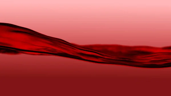 Bella Superficie Del Vino Dell Acqua Astratto Sfondo Rosso Isolato — Foto Stock