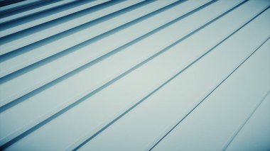 Hareket merdivenlerinin soyut tasarımı. Beyaz, minimal mimari arka plan. 3d illüstrasyon