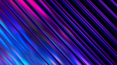 Üç boyutlu dalgalı yüzey. Neon dalgalı, soyut dalga arkaplanı. Sıvı renk deseni, hareket eden şekiller. 3d illüstrasyon