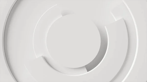 Modern Business Video Bakgrund Roterande Delar Cirkel Spiralytans Koncept Illustration — Stockfoto