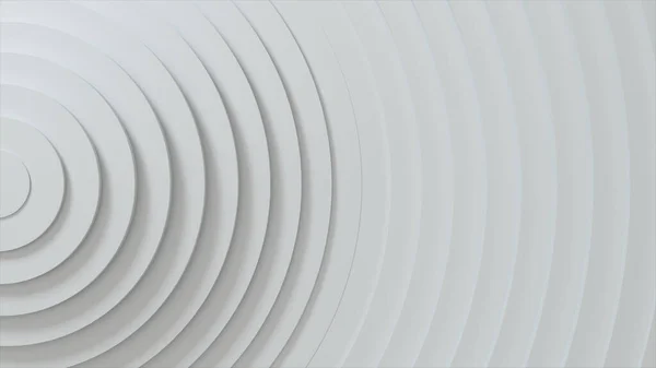 Абстрактный Шаблон Окружностей Эффектом Смещения Белые Пустые Кольца Абстрактный Фон — стоковое фото