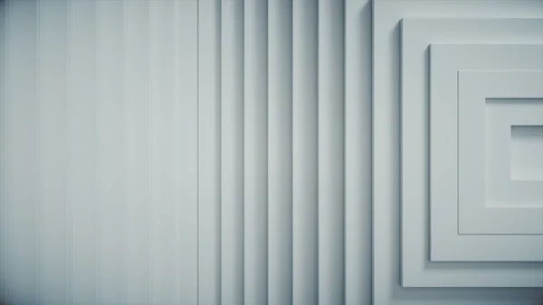 Абстрактный Шаблон Квадратов Эффектом Смещения Белые Кубики Абстрактный Фон Деловой — стоковое фото