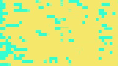 Renkli pixelated gradient. Kusursuz döngü canlandırması