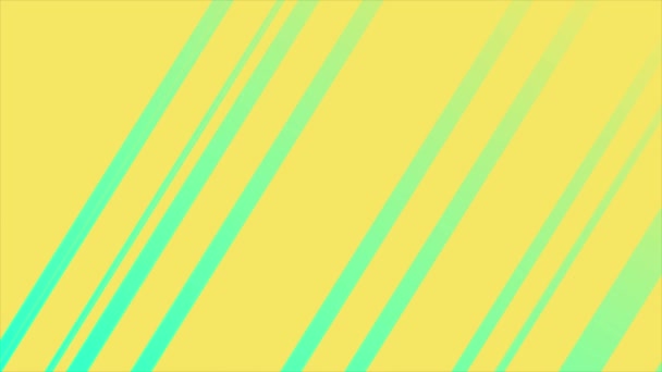 Sobreposição abstrata para colocar em suas filmagens com cores amarelo, verde e rosa. Ótimo para transições. — Vídeo de Stock