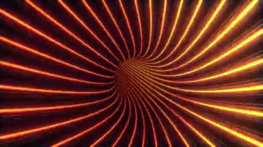 Uzayda soyut enerji tüneli. Uzayda enerji alanı tüneli. Girdap enerjisi akıyor