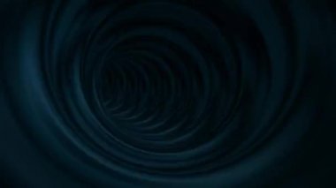 Zamanda ve uzayda bir solucan deliği, bilim kurguda bükülüyor. Renkli yıldızlar arasında hiper uzayda soyut bir sıçrama. Mavi-mor veri tünelinde uçuyor. Kusursuz döngü, 3 boyutlu animasyon