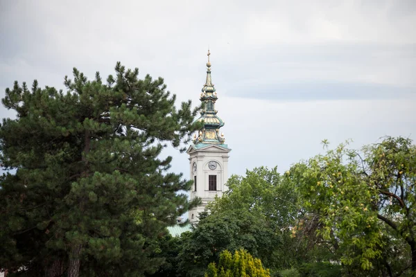 Die Sankt Michael Kathedrale Auch Als Saborna Crkva Bekannt Mit — Stockfoto