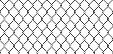 Zincir bağlantısı çit vektörü dikişsiz dokusu