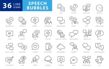 Approved, Checkmark box and Social media message. Chat and quote line icons. Chat speech bubble, Tick or check mark, Comment quote icons. Think, approved talk, speech bubble. Vector clipart