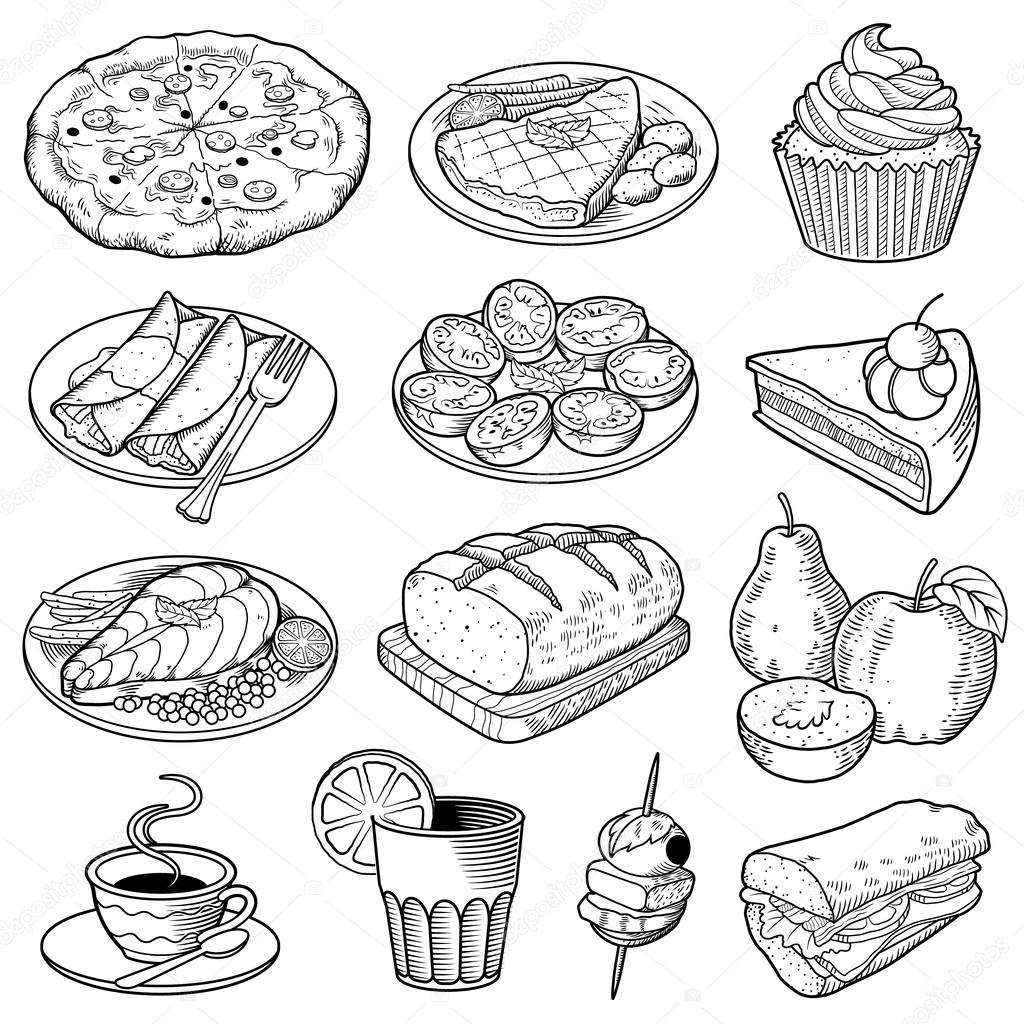 Vector Food Illustrations