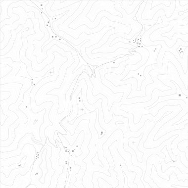 Topografik harita doku