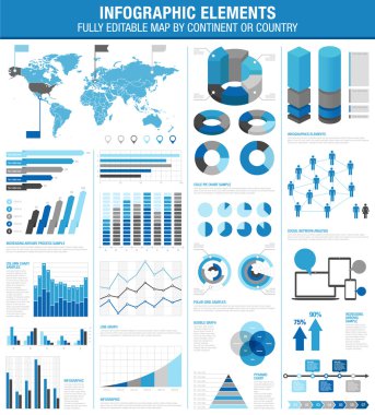 Soğuk renkler Infographics