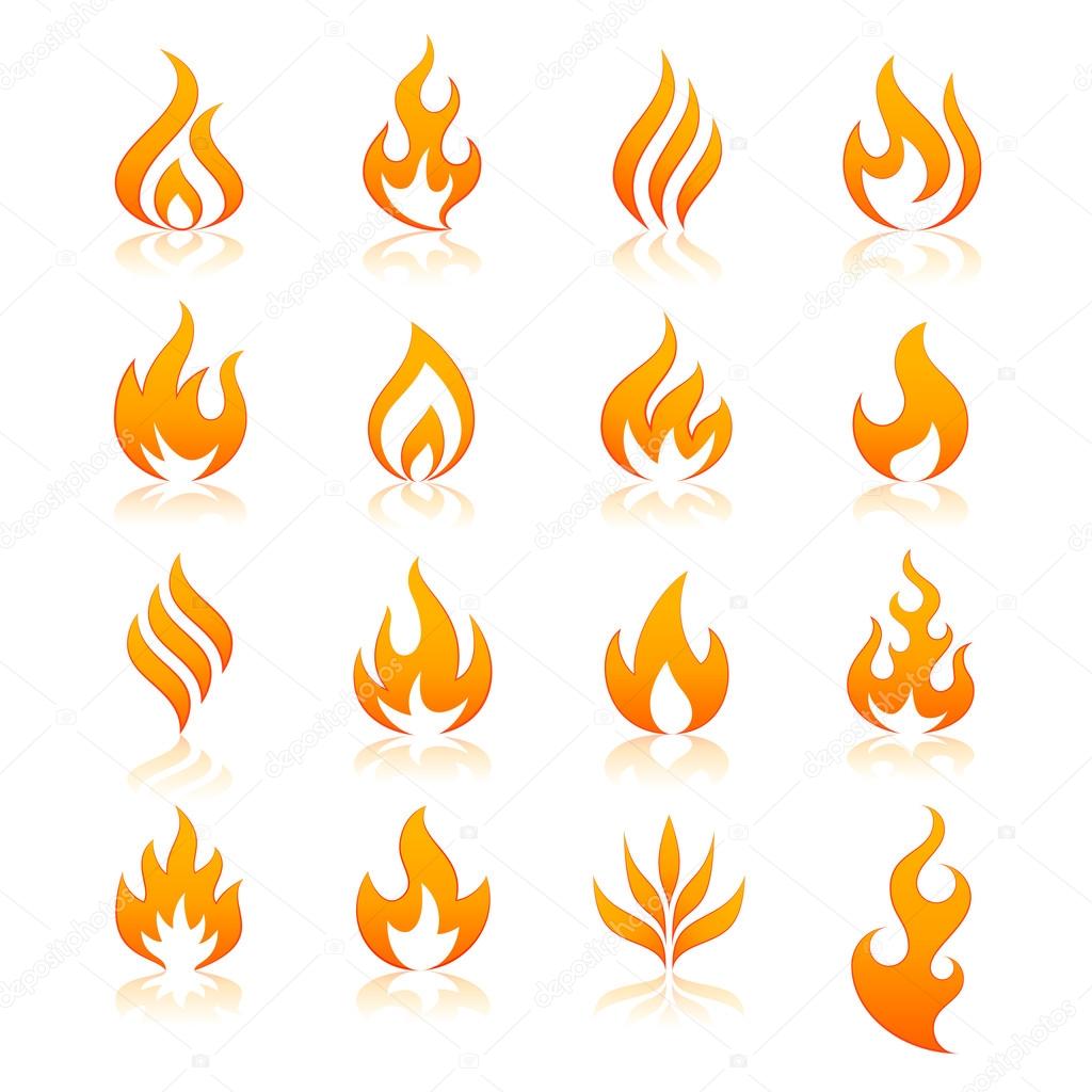 fire vector icons