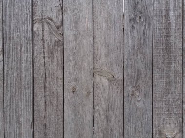 Eski ahşap yüzey, çit, tahtalar, çeşitli tahtalardan