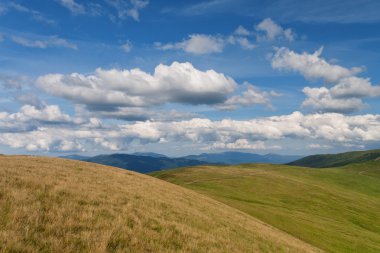 Dağlar manzara. Karpat Dağları.