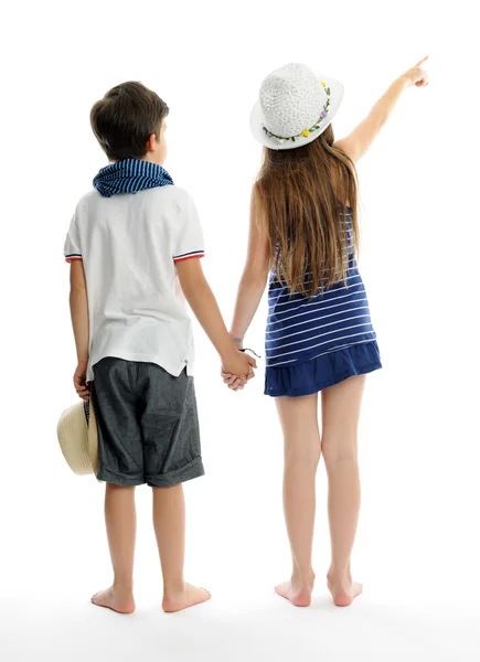 Boy and girl — Stock Photo, Image