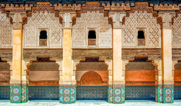 Architettura marocchina design tradizionale — Foto Stock