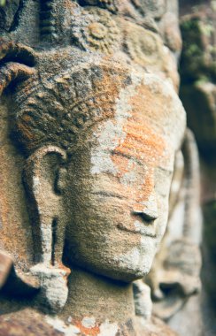 Antik Buda yüz, ayutthaya, Tayland
