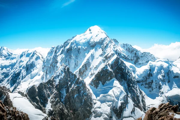 Bergtop. Everest. Nationaal Park, Nepal. — Stockfoto