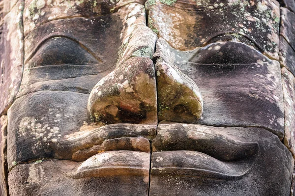 Steingemälde und Skulpturen in Angkor wat, Kambodscha — Stockfoto