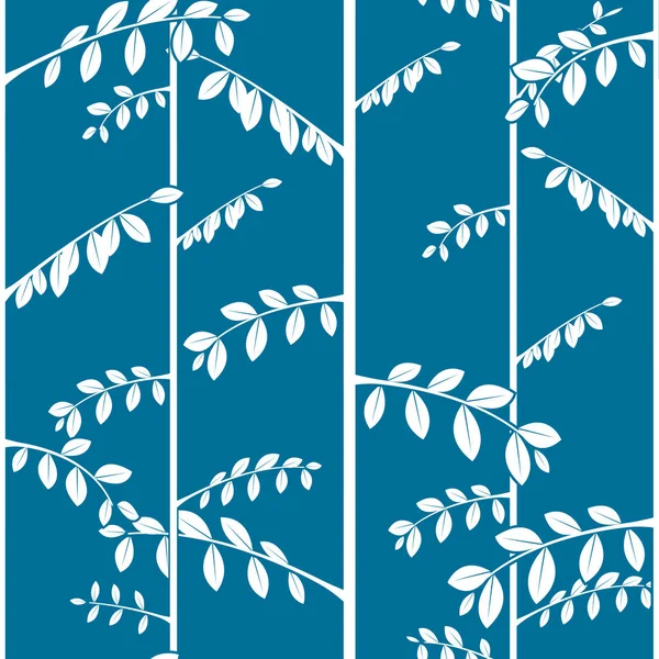 Nahtloses Muster Mit Blättern Für Tapeten Grußkarten Geschenkkartons Textildruck Vektor — Stockvektor