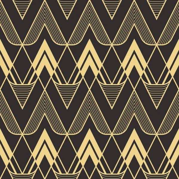 Vektör modern geometrik fayans deseni. Soyut sanat deco kusursuz lüks arka plan.