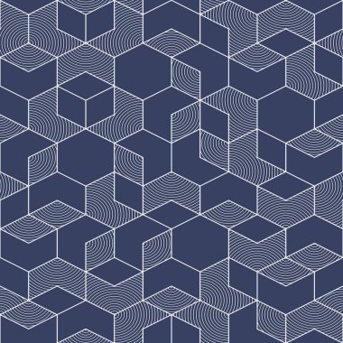 Vektör modern geometrik fayans deseni. Soyut sanat deco kusursuz lüks arka plan.