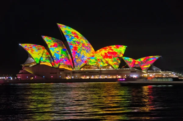 色彩鲜艳生动悉尼 — 图库照片