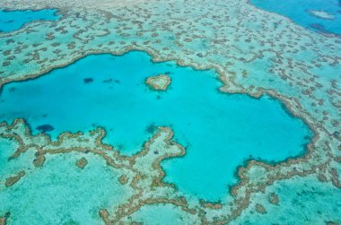 Great Barrier Reef - havadan görünümü